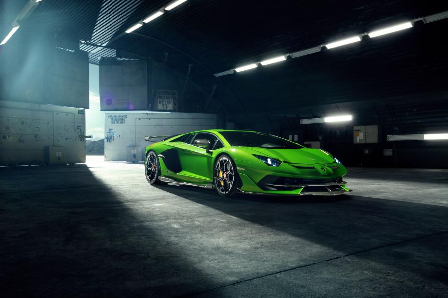  Lamborghini Aventador SVJ by Novitec Rosso on Vossen Wheels (NL4) 2019 года  (фото 1 из 12)